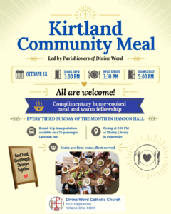 October 2026 Community Meal